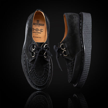 BLACK SUEDE CREEPER