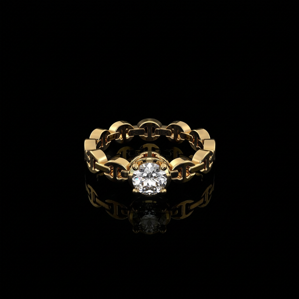 MICRO II SINGLE SOLITAIRE WITH .25 CARAT DIAMOND