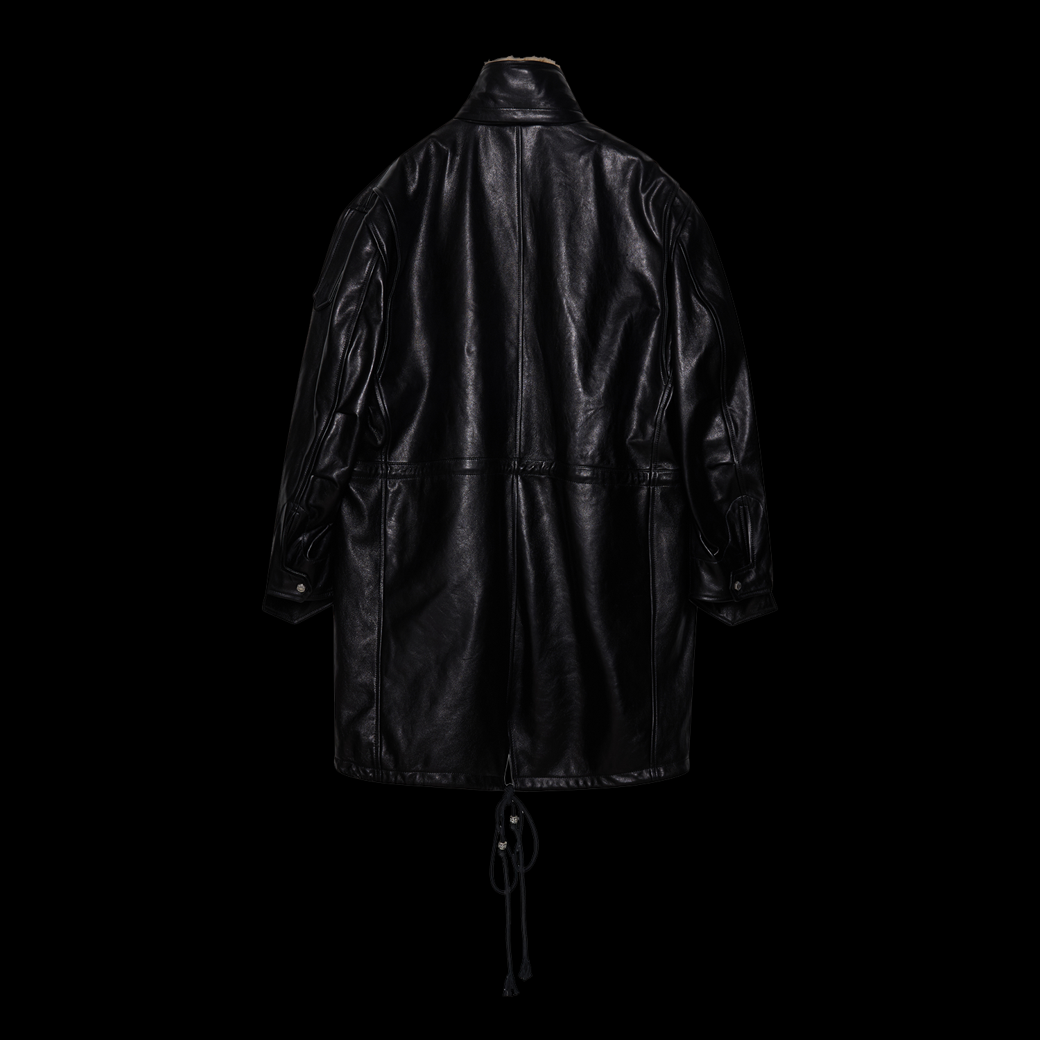 LEATHER M65 TRENCH X 424