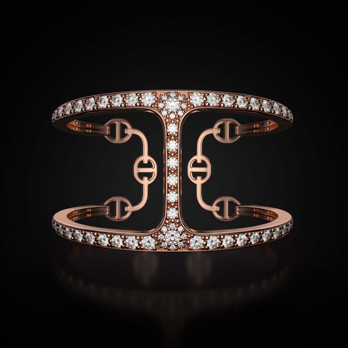 PHANTOM CUFF WITH DIAMONDS