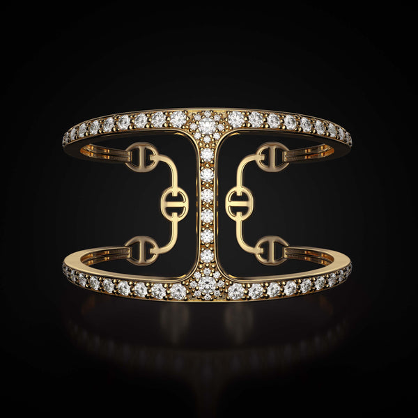 Phantom Cuff with Diamonds