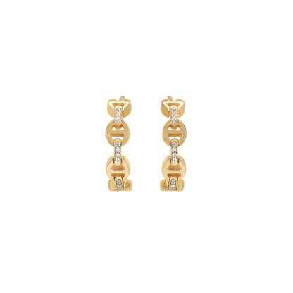 MICRO CRESCENT WITH DIAMONDS