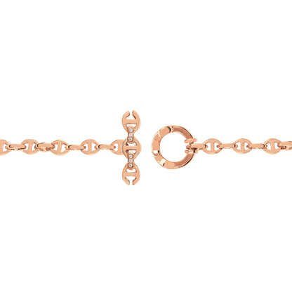 3MM FIVE LINK PAVE BRACELET