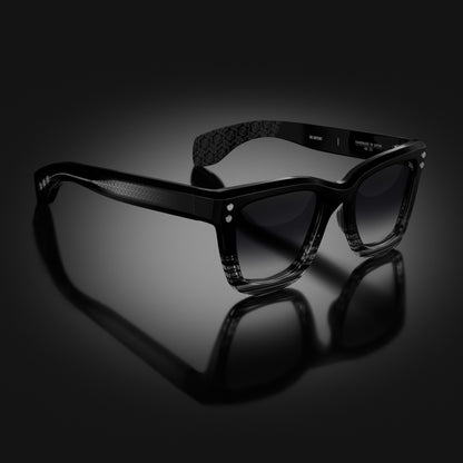 MODEL I | BLACK/GREY TORTOISE FADE