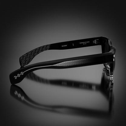 MODEL I | BLACK/GREY TORTOISE FADE