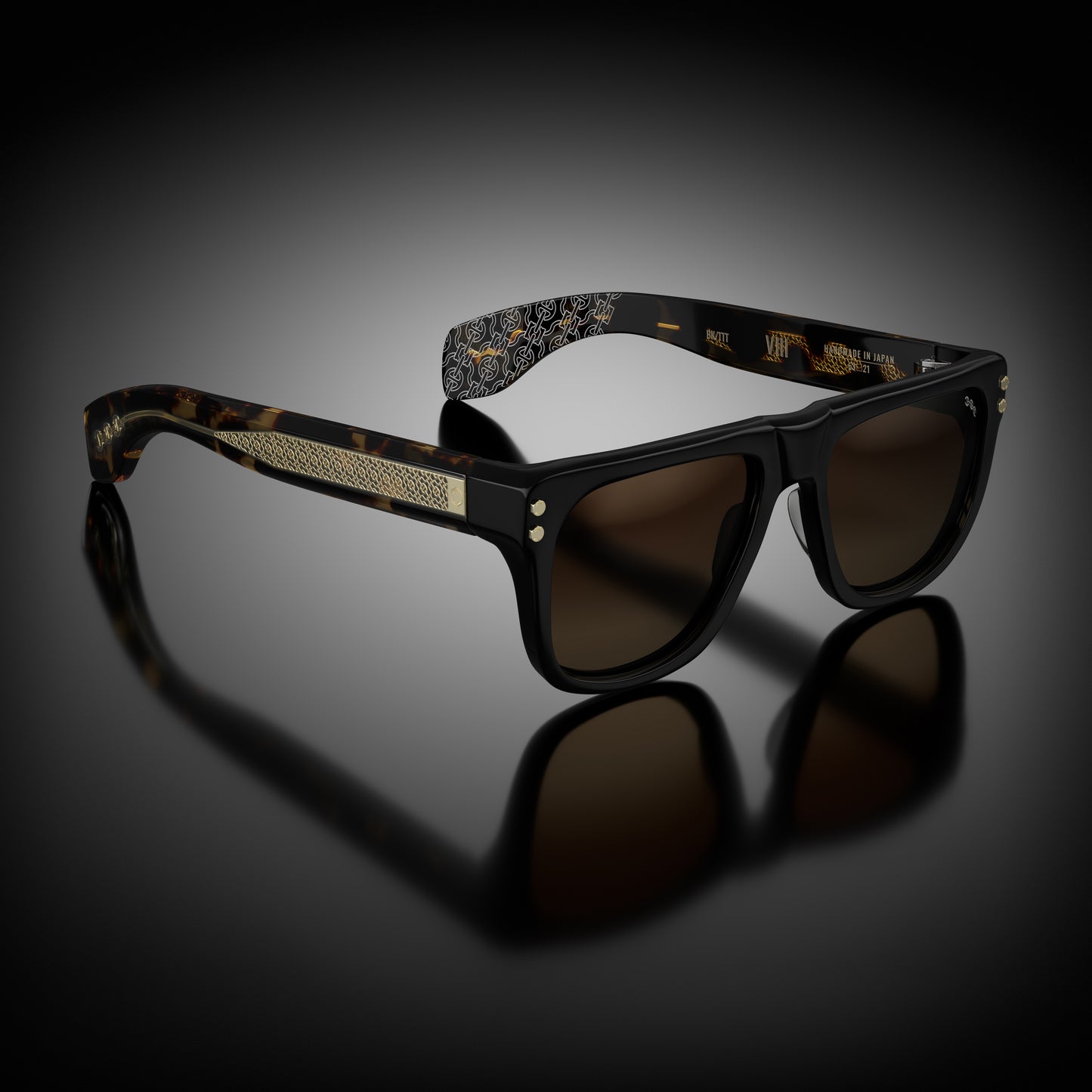 MODEL VIII | BLACK/TOKYO TORTOISE TEMPLES