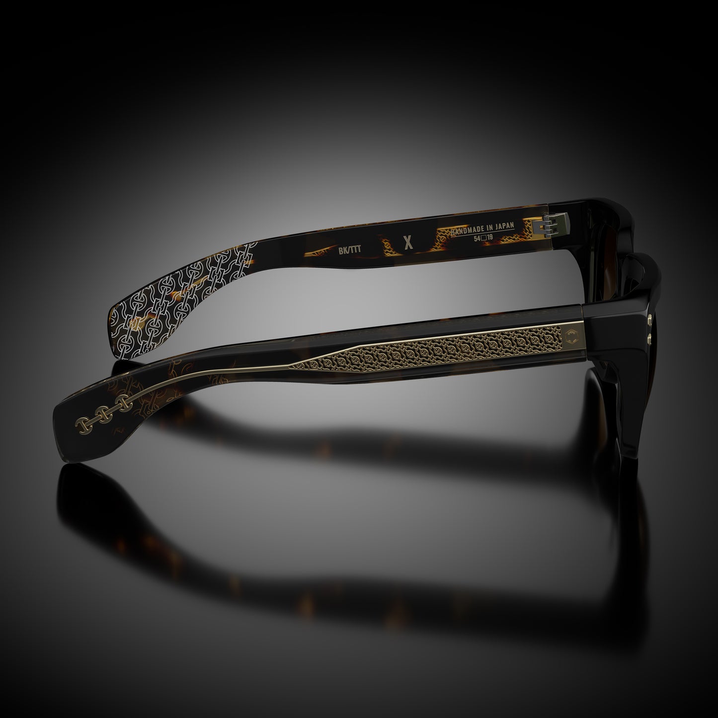 MODEL X | BLACK/TOKYO TORTOISE TEMPLES